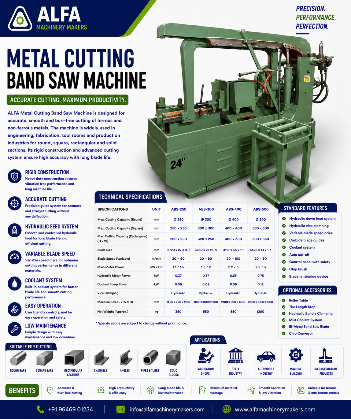 Metal Cutting Band saw Machine - Image 2