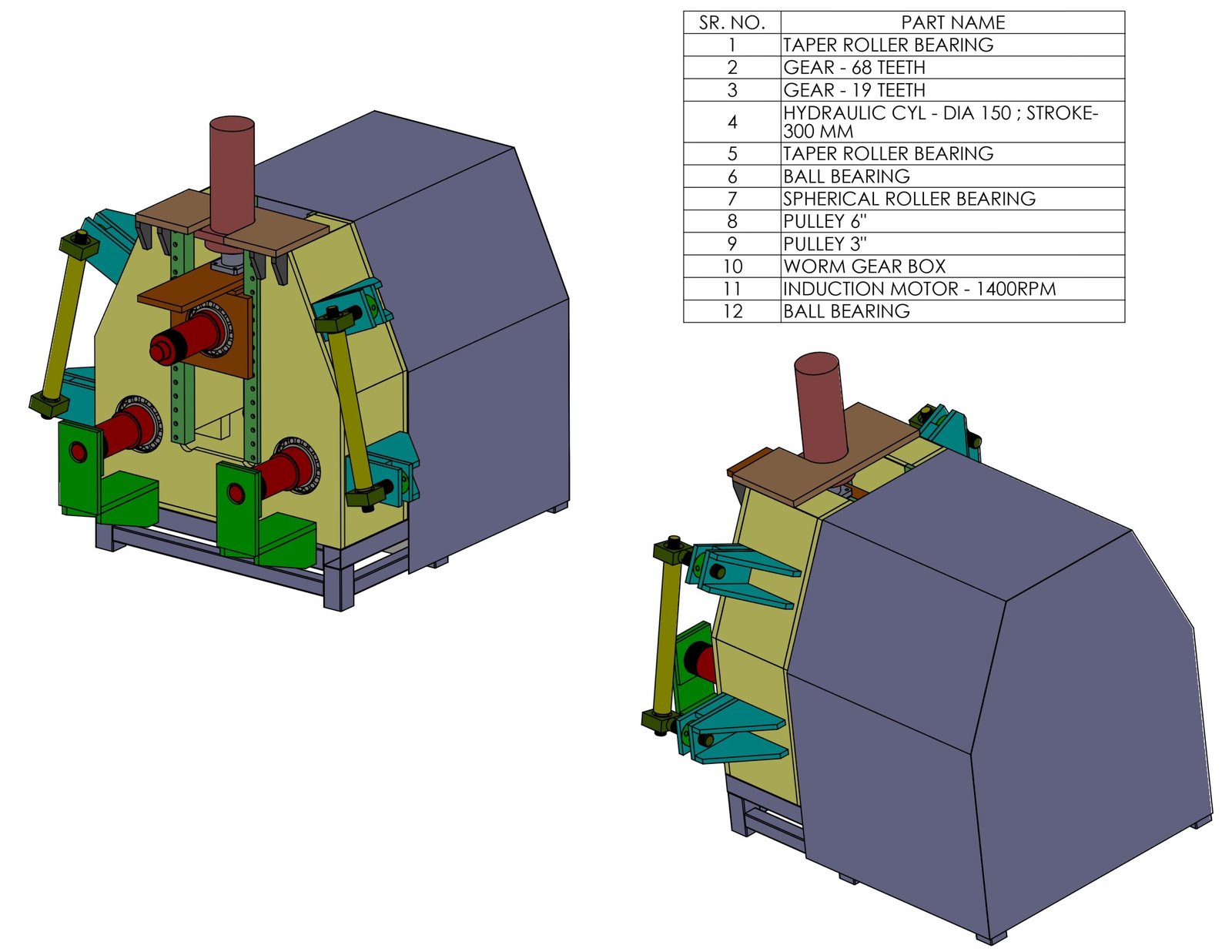 Section Bending Machine