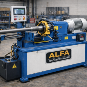 AUTOMATIC VFD ATTACHEMENT PIPE THREADING MACHINE